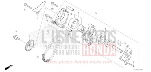 OIL PUMP NSS350AR de 2024